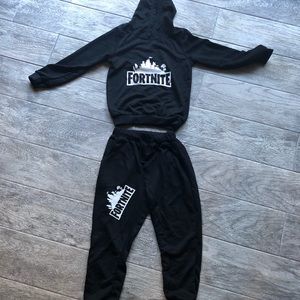 Fortnight sweat suit for 4 year old boy